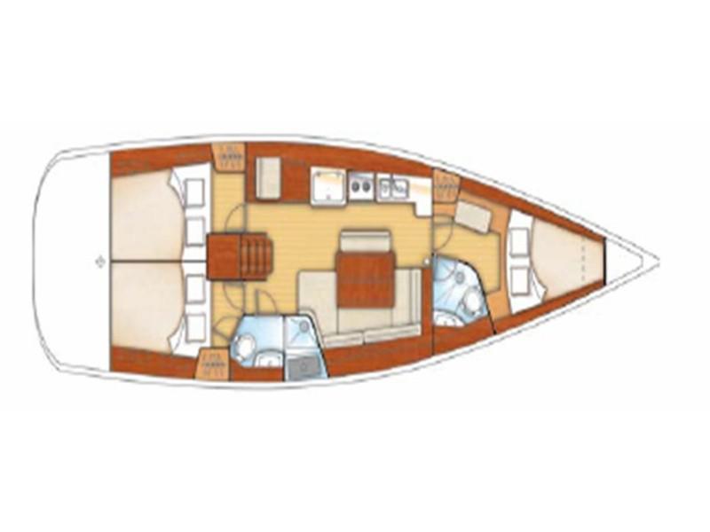 Book yachts online - sailboat - Sunsail 43 - Sunsail 43 (2016) - rent