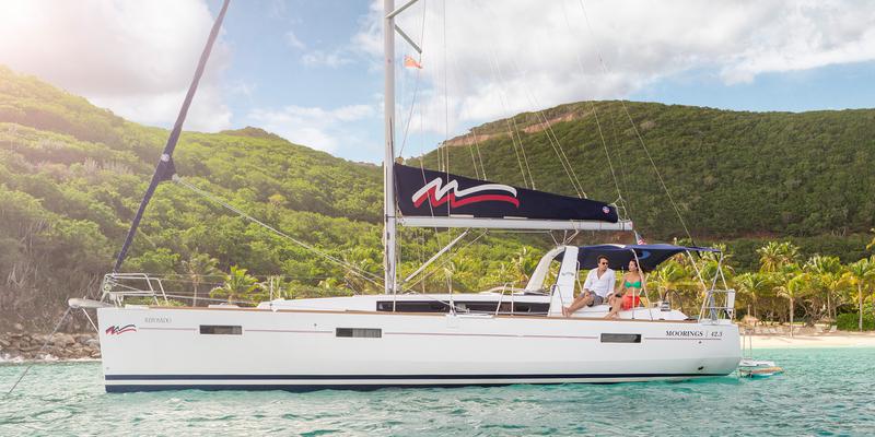 Book yachts online - sailboat - Moorings 42.3 - Moorings 42.3 (2013) - rent