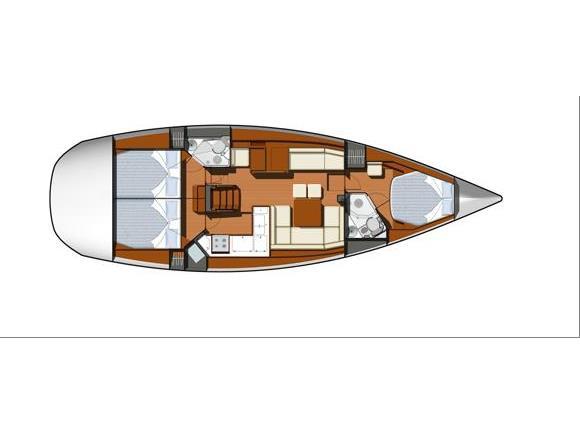 Book yachts online - sailboat - Sun Odyssey 45DS - ath45ds01 - rent