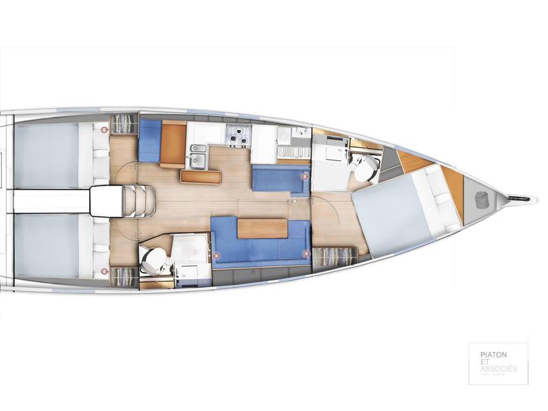 Book yachts online - sailboat - Sun Odyssey 410 - ath41007 - rent