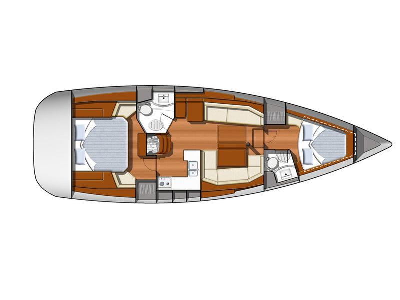 Book yachts online - sailboat - Sun Odyssey 42DS - ALEKA - rent