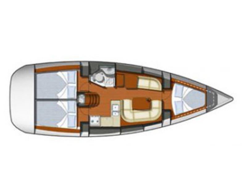 Book yachts online - sailboat - Sun Odyssey 36i - Bolero - rent
