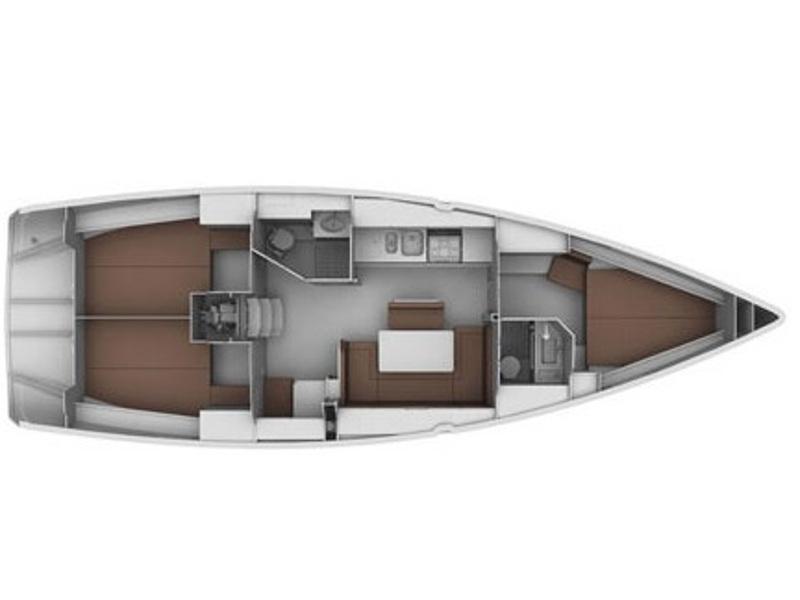 Book yachts online - sailboat - Bavaria 40 Cruiser - Ili Billy - rent