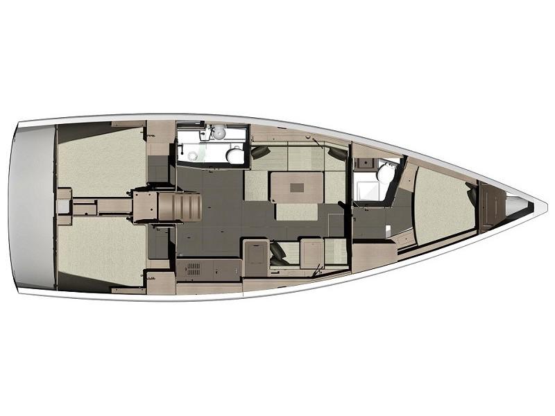 Book yachts online - sailboat - Dufour 410 Grand Large - Aloha 1 - rent
