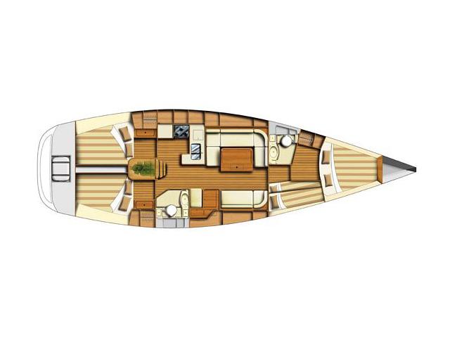 Book yachts online - sailboat - Dufour 44 - Big Mama - rent