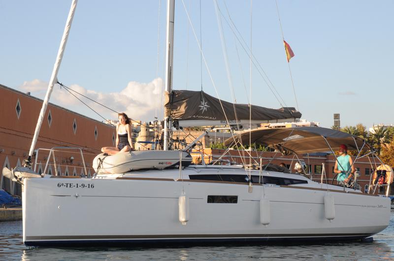 Book yachts online - sailboat - Sun Odyssey 349 - El pana - rent