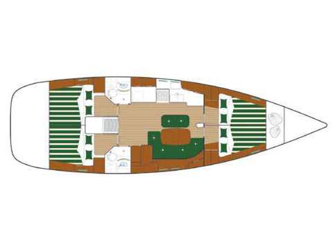 Book yachts online - sailboat - Oceanis 473 - Ex Cordis - rent