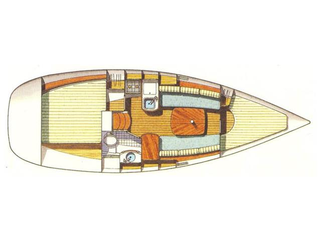 Book yachts online - sailboat - Oceanis 311 Clipper - Resa II - rent