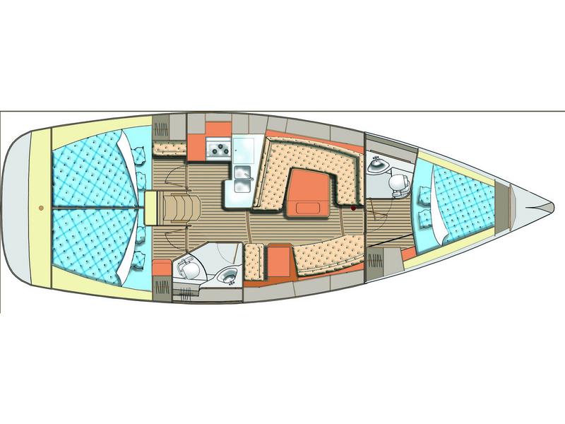 Book yachts online - sailboat - Elan 40 Impression - Silente - rent