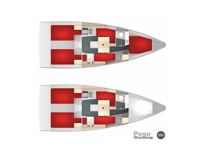 Book yachts online - sailboat - Pogo 36 - In Altum - rent