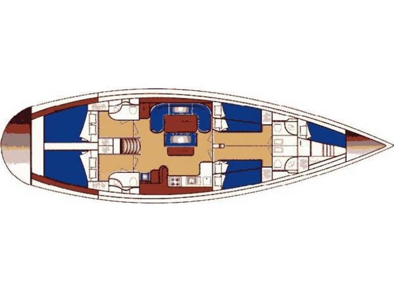 Book yachts online - sailboat - Ocean Star 51.1 - Xenia - rent