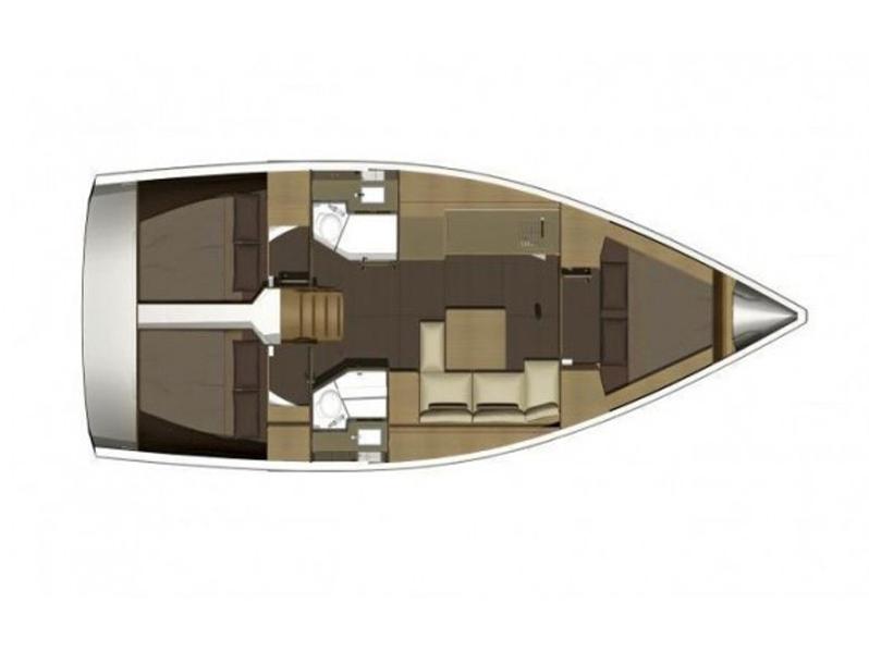 Book yachts online - sailboat - Dufour 382 Grand Large - Rigoletto - rent