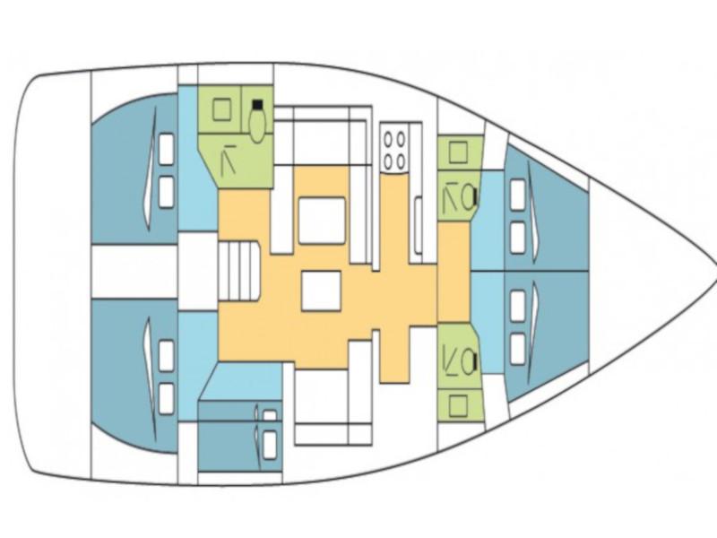 Book yachts online - sailboat - Dufour 520 Grand Large - Feroe - rent