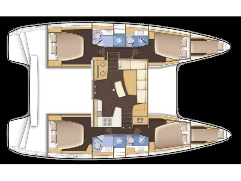 Book yachts online - catamaran - Lagoon 42 - Pulp Fiction - rent