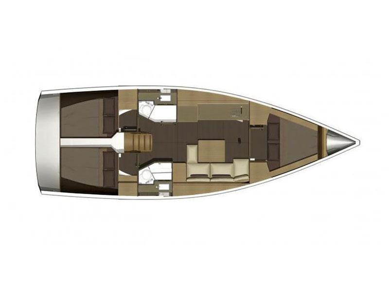 Book yachts online - sailboat - Dufour 382 Grand Large - Islay - rent