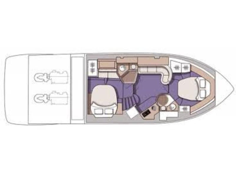 Book yachts online - motorboat - Cranchi 43 IPS - Sunpower - rent