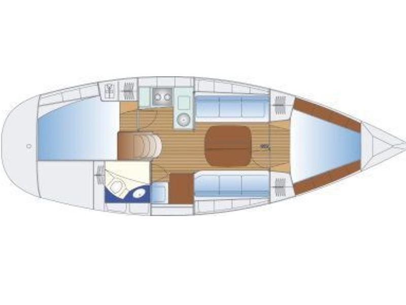 Book yachts online - sailboat - Bavaria 32 - Thorikos - rent