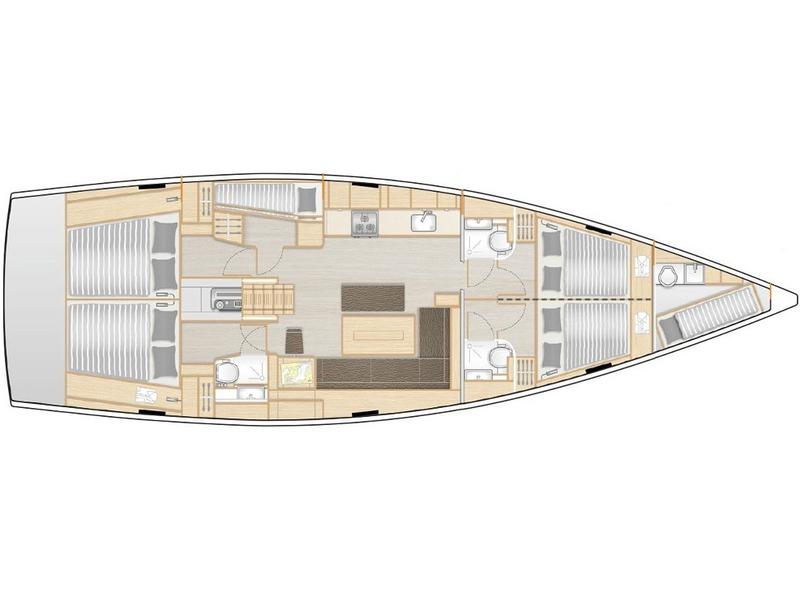 Book yachts online - sailboat - Hanse 508 - Aktea - rent