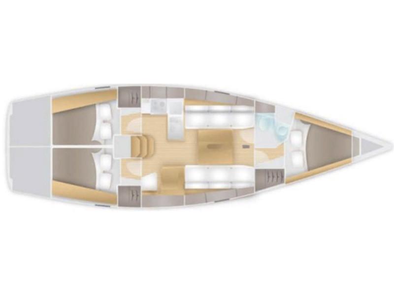Book yachts online - sailboat - Salona 38 - Red Wine - rent
