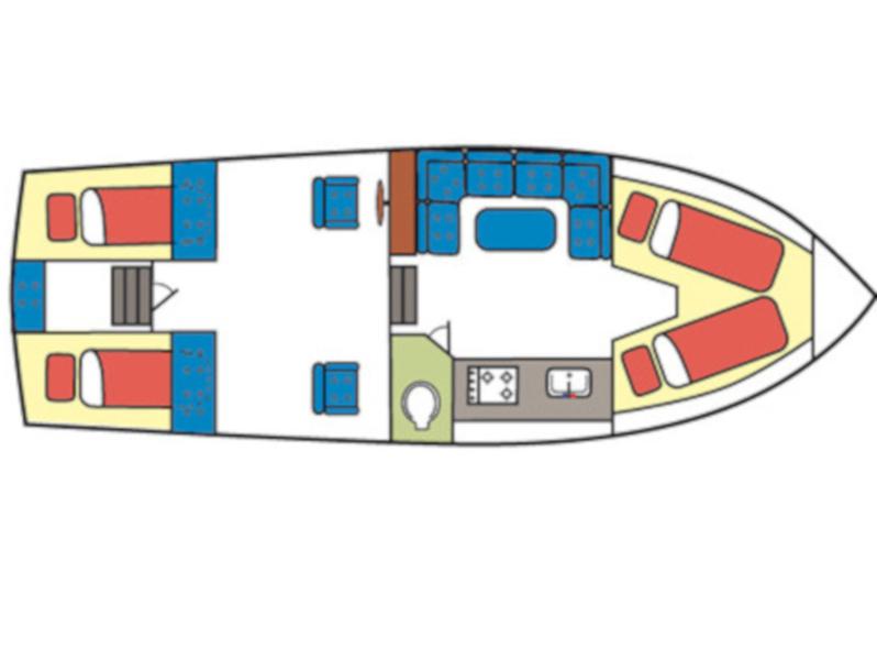 Book yachts online - motorboat - Curtevenne 830 AK - Polaris - rent