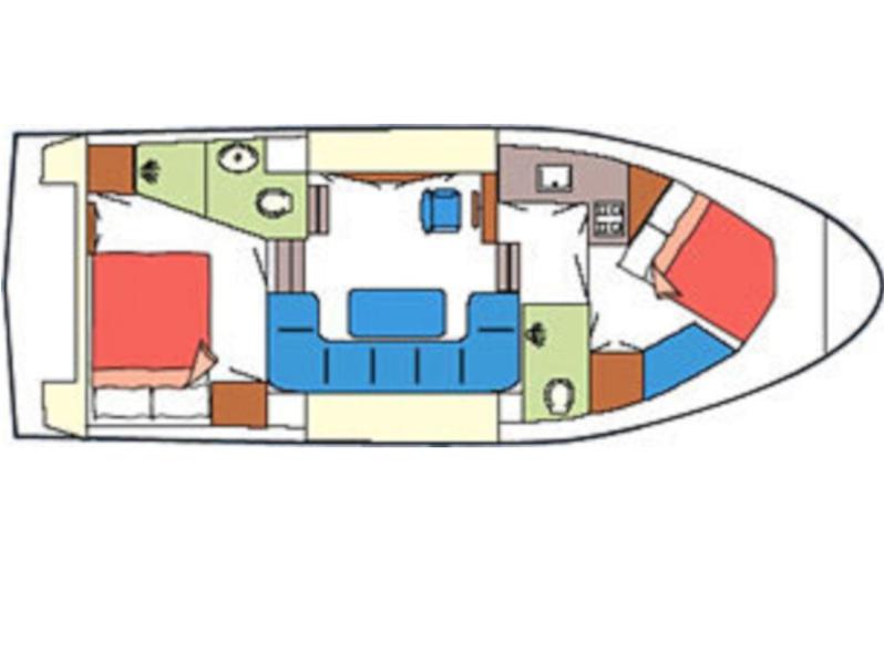 Book yachts online - motorboat - Pedro Solano 33 - Capella - rent
