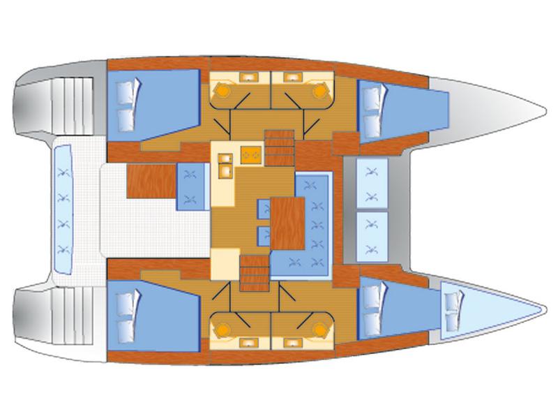 Book yachts online - catamaran - Lagoon 40 - NN - rent