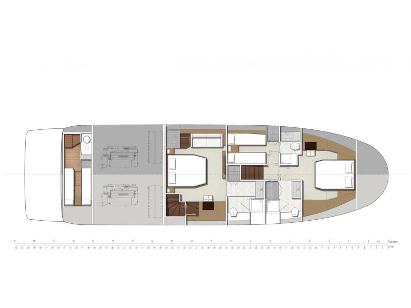Book yachts online - motorboat - Prestige 630 Fly - Mavi Mar - rent