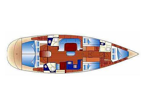 Book yachts online - sailboat - Bavaria 49 - ITT 2 - rent