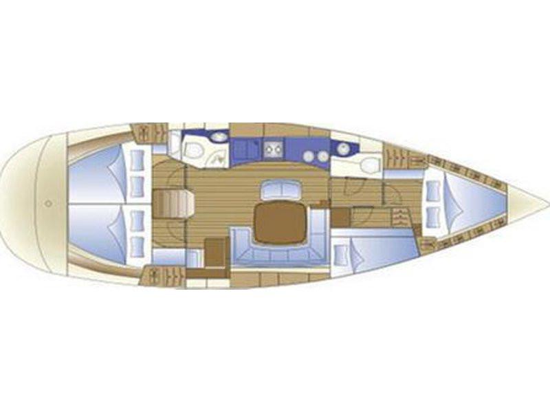 Book yachts online - sailboat - Bavaria 44 - Griffin - rent