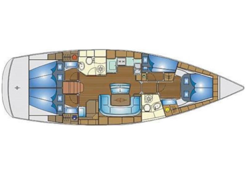 Book yachts online - sailboat - Bavaria 46 - Jost van Dyke - rent