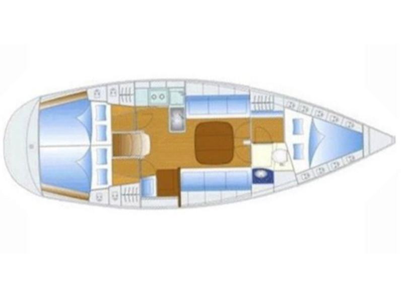Book yachts online - sailboat - Bavaria 37 Cruiser - Iro - rent