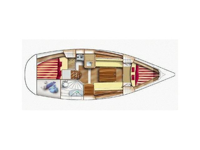 Book yachts online - sailboat - Gib Sea 33 - Kristina - rent