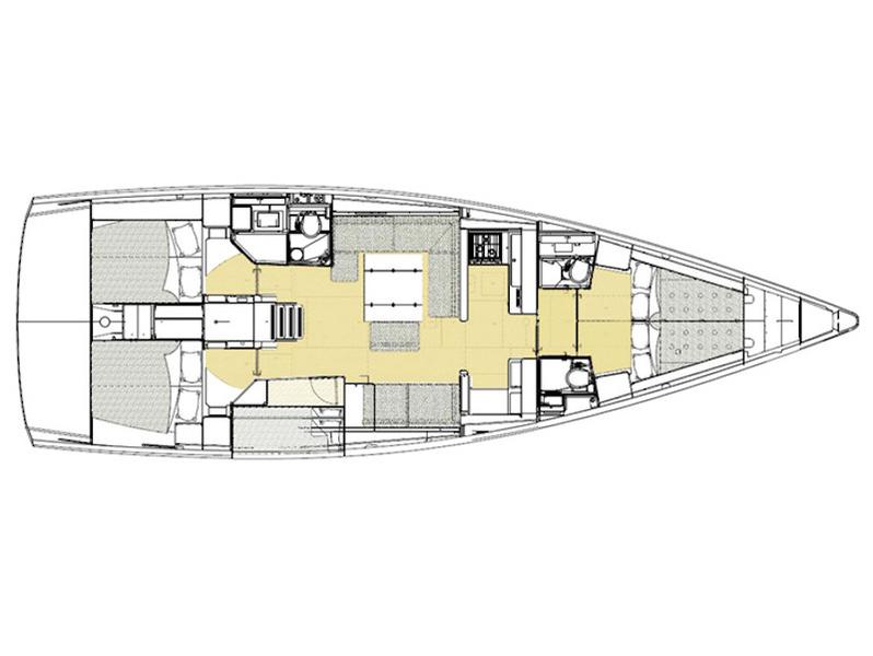 Book yachts online - sailboat - Dufour 520 GL - Su Giudeu - rent