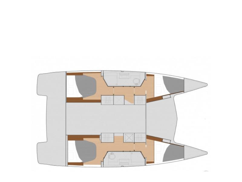 Book yachts online - catamaran - Fountaine Pajot 40 - Fitti - rent