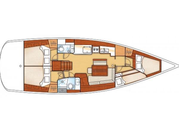 Book yachts online - sailboat - Oceanis 46_2011 - SY_2057 - rent