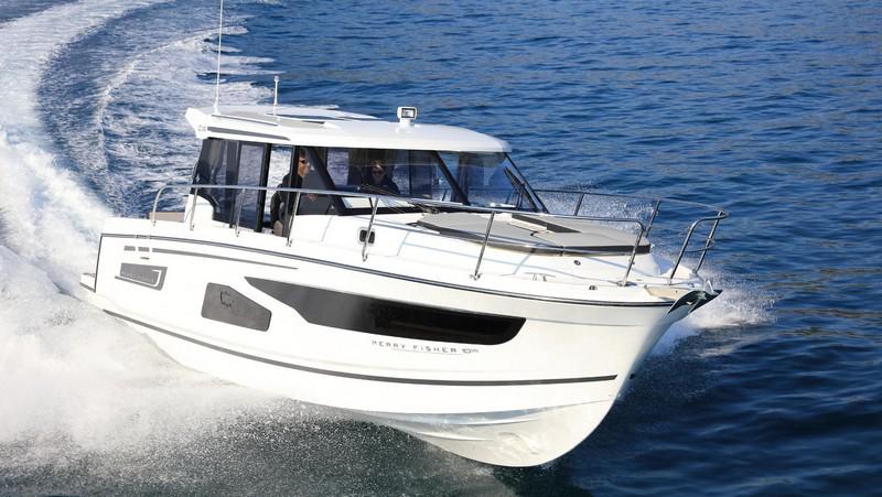 Book yachts online - motorboat - Jeanneau Merry Fisher 1095 - Blue Star - rent