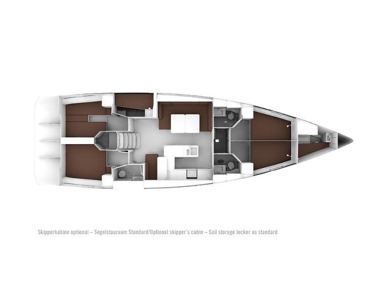 Book yachts online - sailboat - Bavaria Cruiser 56 - 56 CR Athens - rent