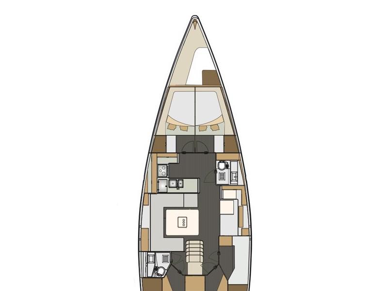 Book yachts online - sailboat - Elan Impression 50 - Sea Duce - rent