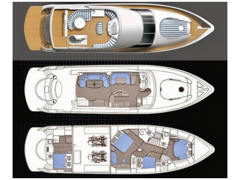 Book yachts online - motorboat - Yaretti 2210 - Happy3 - rent