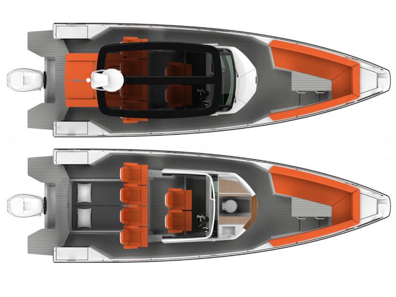 Book yachts online - motorboat - Axopar 28 T-Top - Maliza - rent