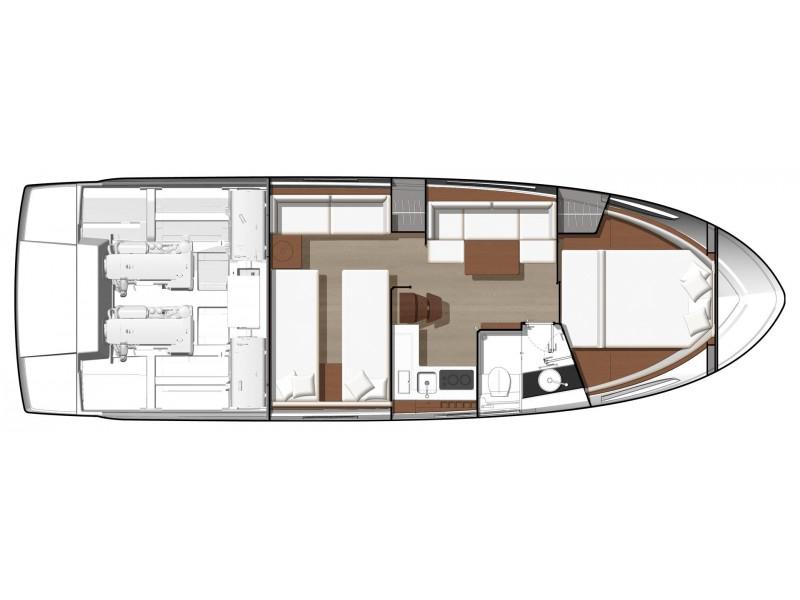 Book yachts online - motorboat - Leader 40 - 843 MA - rent