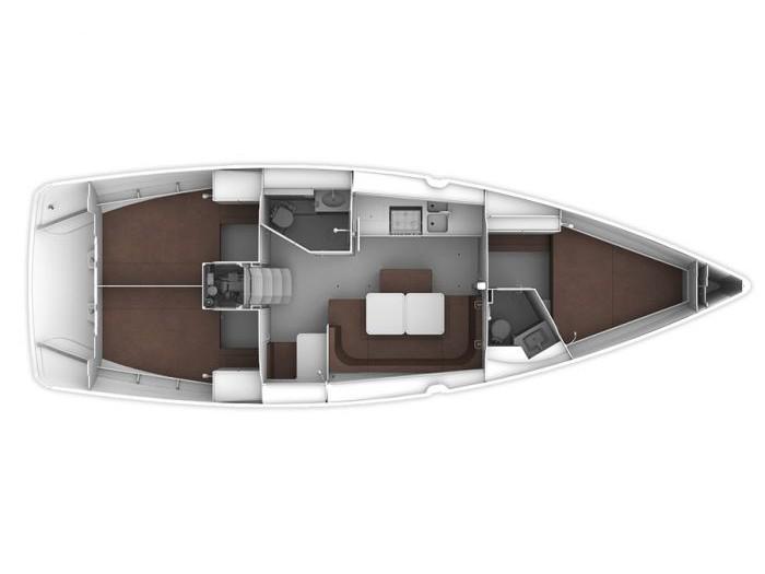 Book yachts online - sailboat - Bavaria 41 Cruiser - sw3-15 - rent