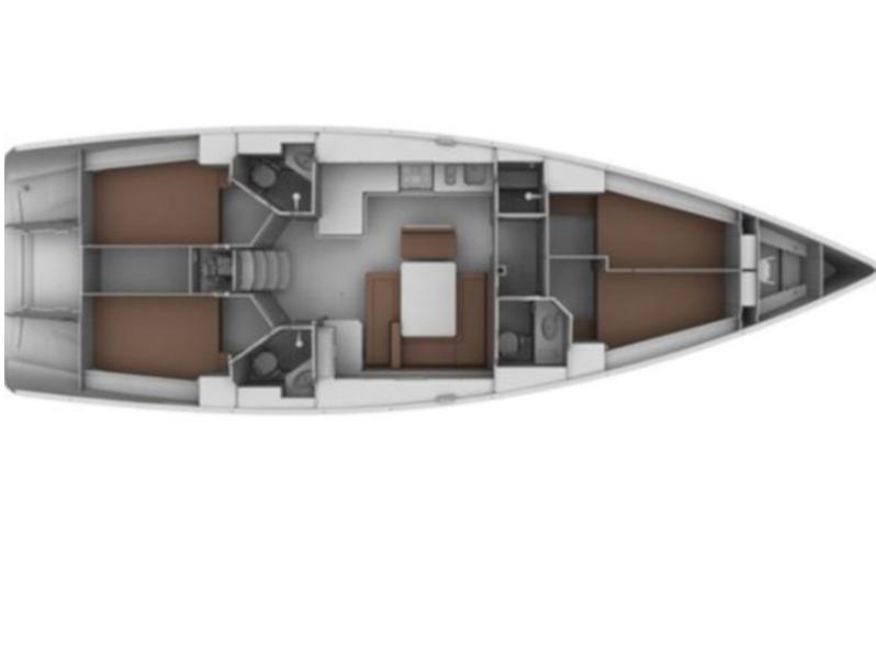 Book yachts online - sailboat - Bavaria Cruiser 45 - Dobra - rent