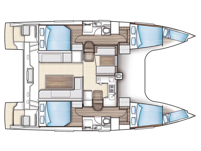 Book yachts online - catamaran - Nautitech Open 40 - Juliàdesé (PMI) - rent