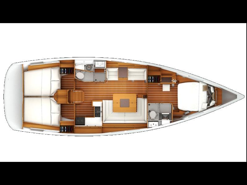 Book yachts online - sailboat - Sun Odyssey 439 - ath43908 - rent