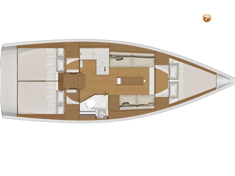 Book yachts online - sailboat - Dufour 360 Grand Large - Rhapsody - rent