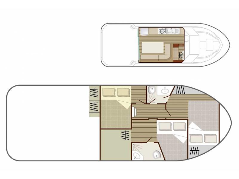 Book yachts online - motorboat - Sedan 1010 - MANDOLINE FR - rent