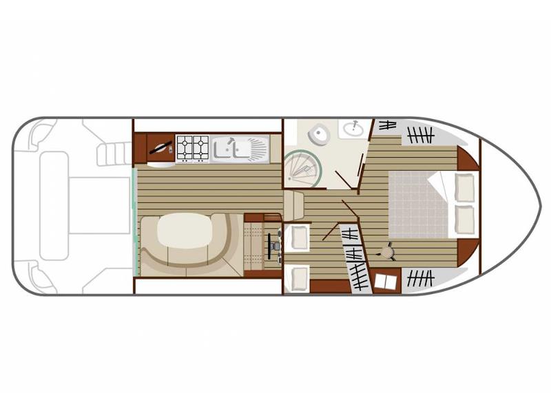 Book yachts online - motorboat - Estivale Quattro S - LAUNAY FR - rent