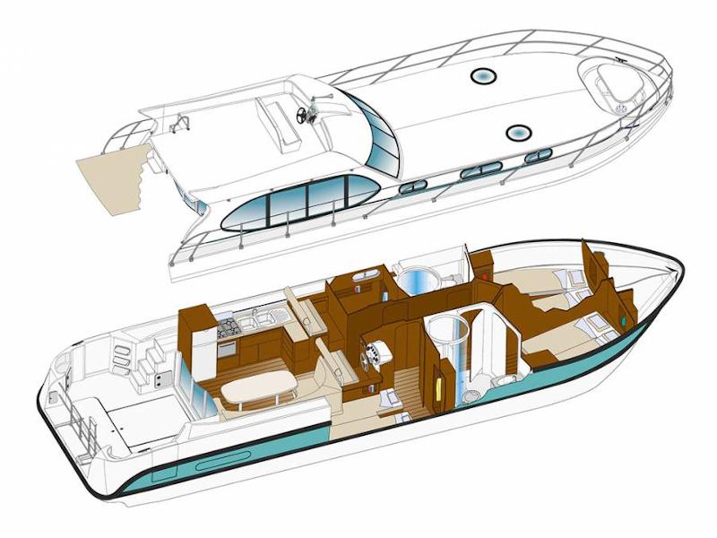 Book yachts online - motorboat - Estivale Octo - VIDRA HU - rent
