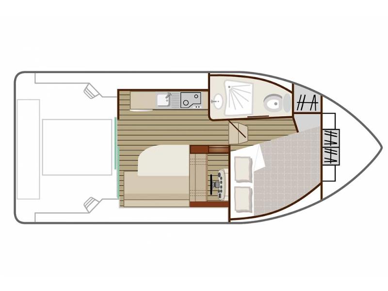 Book yachts online - motorboat - Sedan Primo - MUTZIG FR - rent